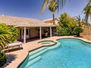 Las Vegas home with a swimming pool